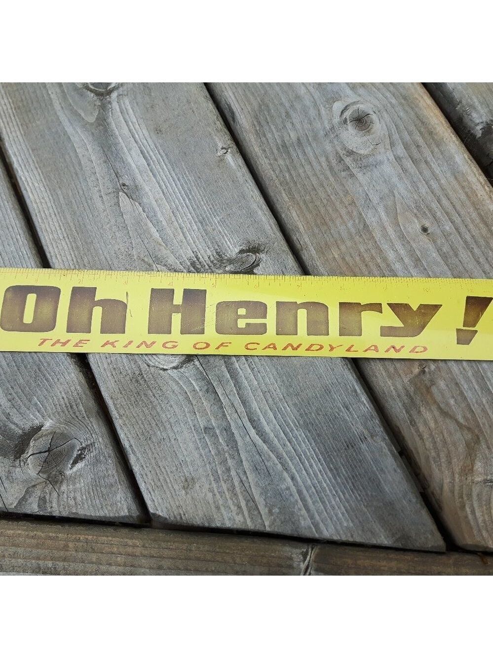 Vintage Oh Henry The King Of Candyland Ruler